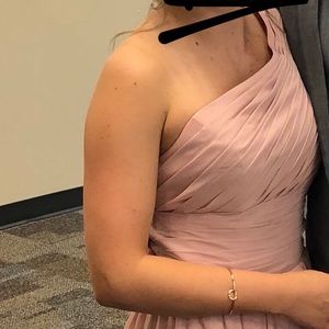 Light pink/blush bridesmaids dress